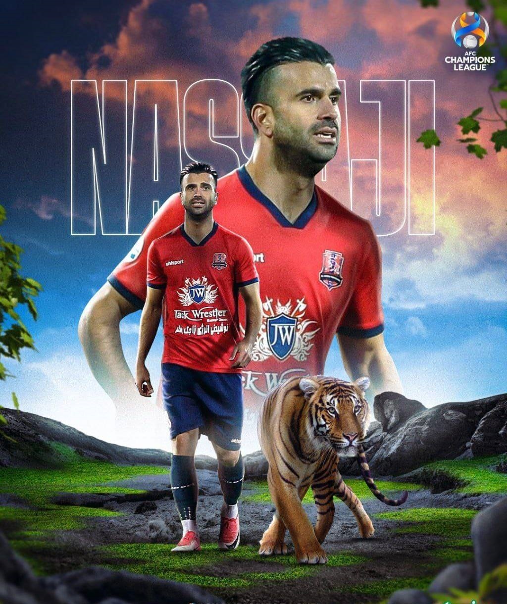 (عکس) پوستر صفحه رسمی AFC و خوشآمدگویی به تیم نساجی