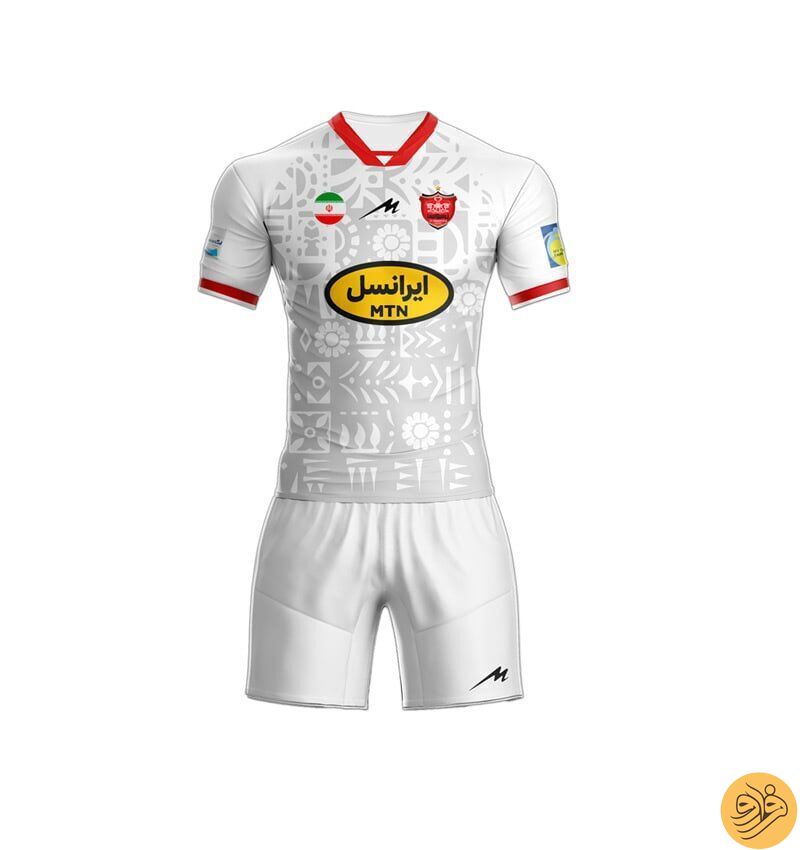 (عکس) رونمایی از پیراهن دوم و سوم پرسپولیس در فصل جدید