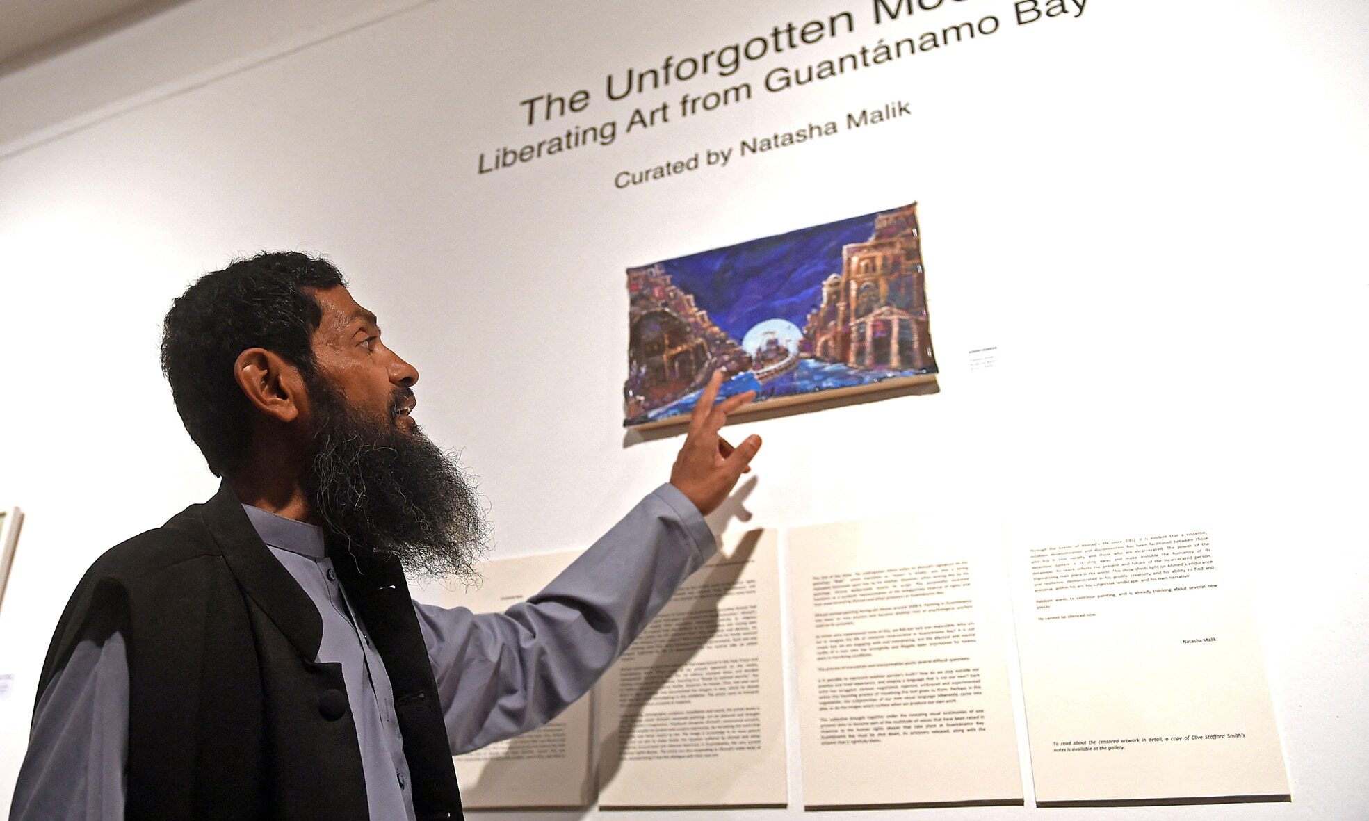 مردی آزاد، اما در هم شکسته؛ روایت زندانی نقاش از بازداشتگاه گوانتانامو