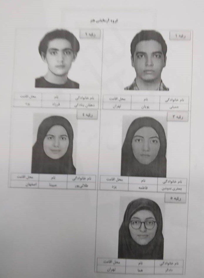 اسامی رتبه‌های برتر کنکور