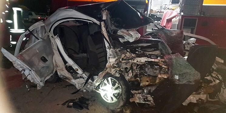 سانحه مرگبار در جاده مشهد سرخس با ۵ کشته و ۳ مجروح