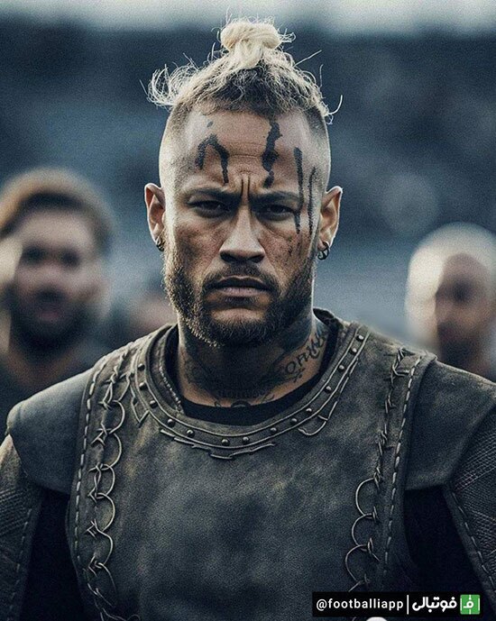 (تصاویر) رونالدو و نیمار وایکینگ شدند