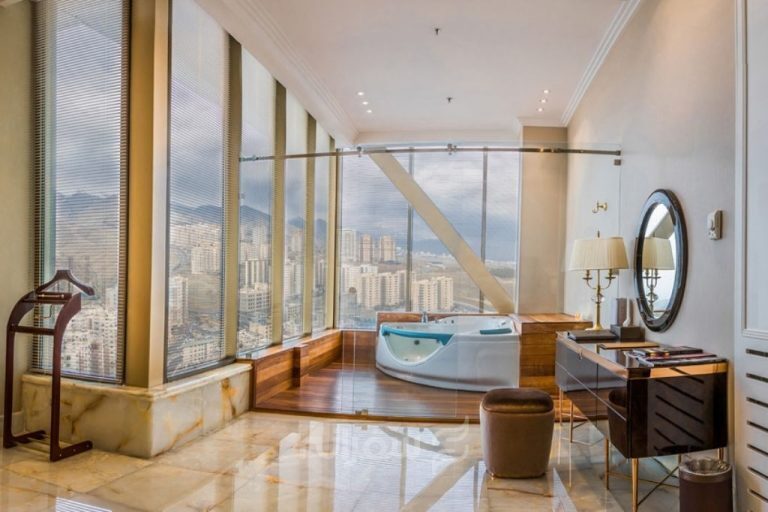 سوئیت اختصاصی رونالدو در هتل لوکس تهران