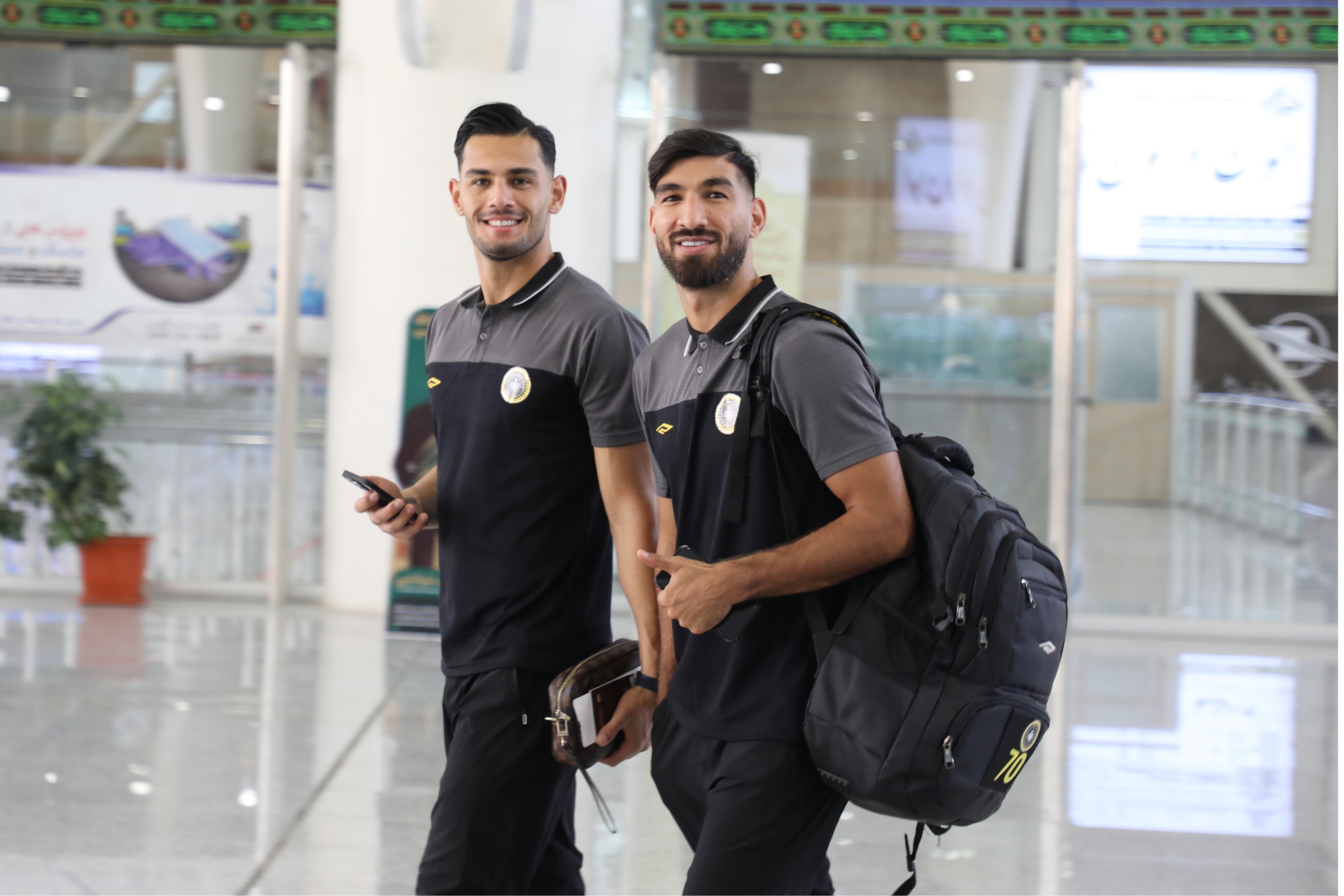 (تصاویر) ورود کاروان سپاهان به اربیل عراق