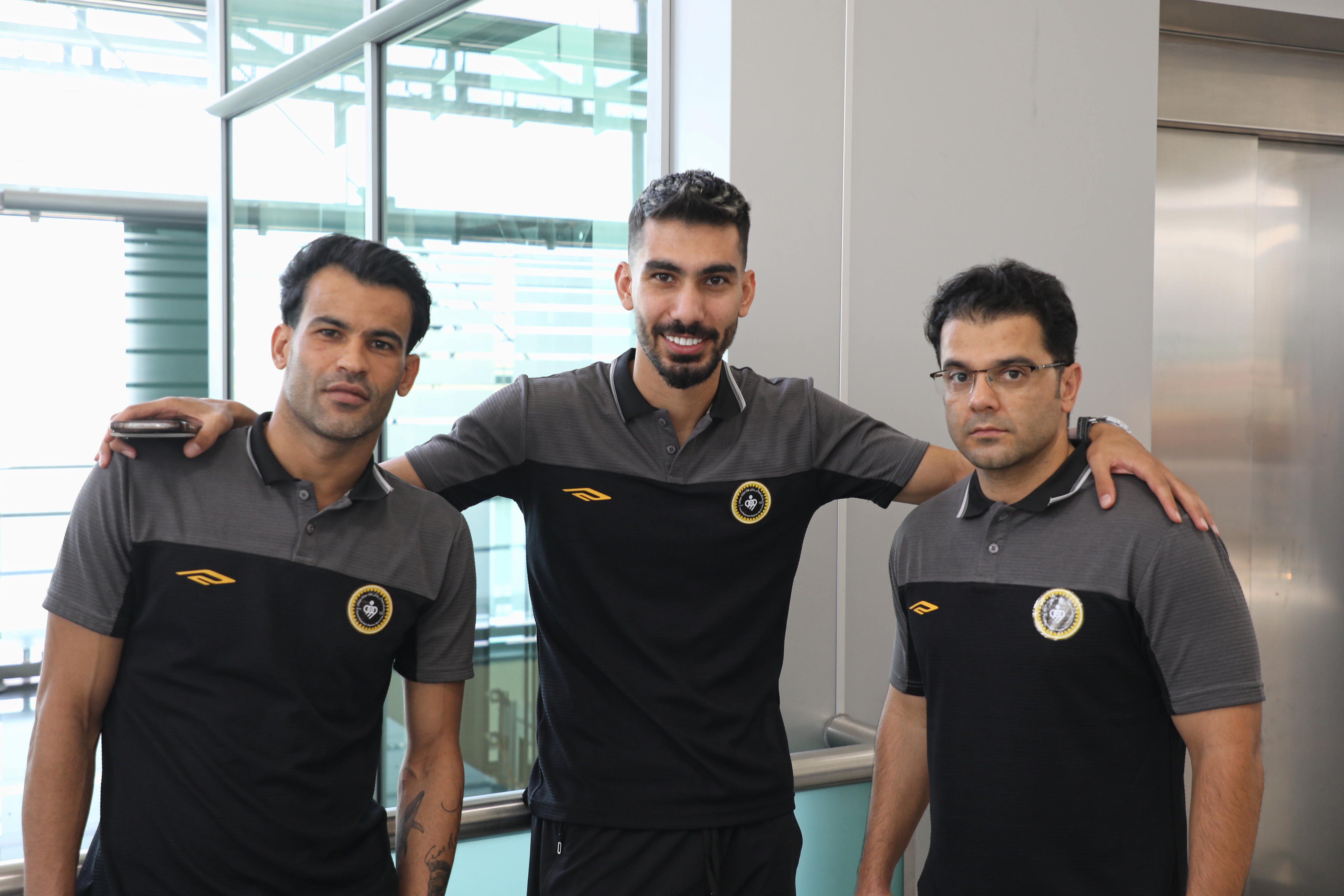 (تصاویر) ورود کاروان سپاهان به اربیل عراق