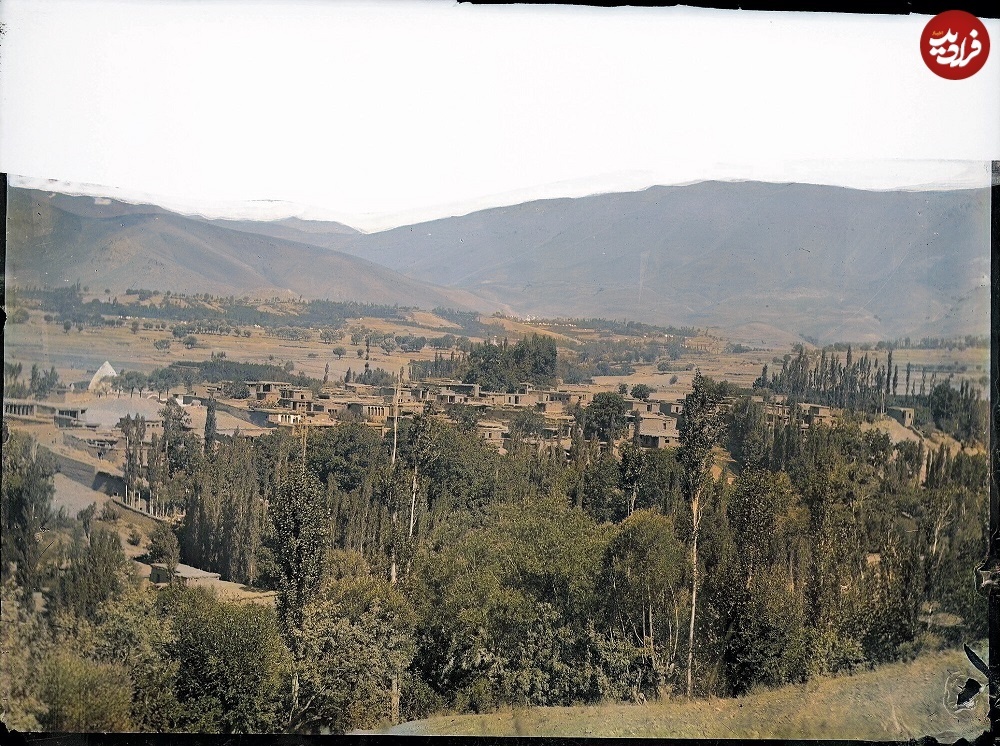 (تصاویر) چشم انداز زیبای تجریش در زمان قاجار