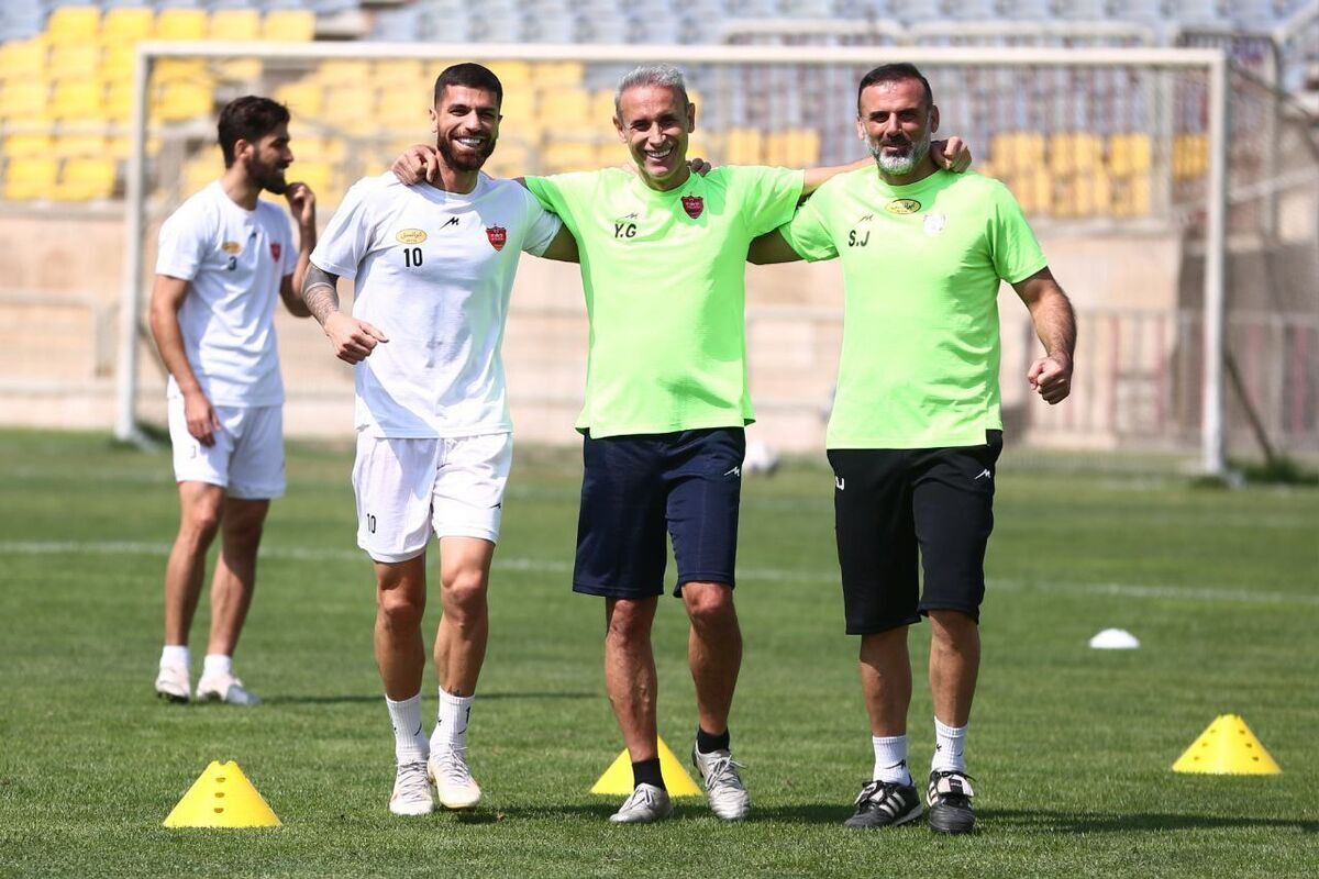 (عکس) اتفاقات جالب امروز در تمرینات پرسپولیس