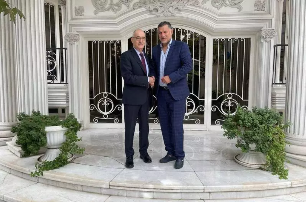 (عکس) دیدار سفیر کرواسی با علی دایی