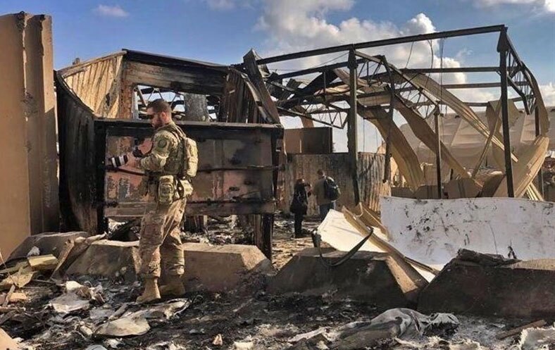 مُچ گیری واشنگتن پست از دروغ ترامپ درباره حمله موشکی ایران به پایگاه عین الاسد