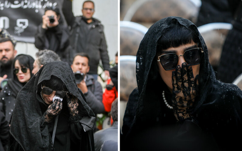 (عکس) تیپ خاص اندیشه فولادوند در مراسم بیتا فرهی