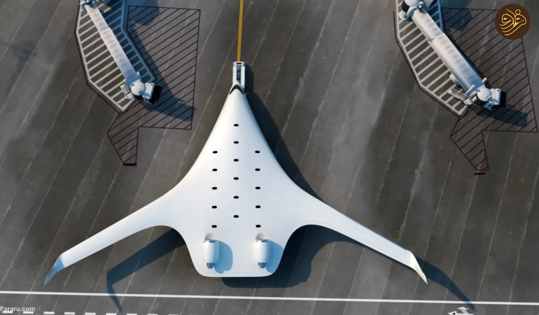 هواپیمای آینده نگر با بال ترکیبی که می‌تواند ۲۵۰ نفر را حمل کند/