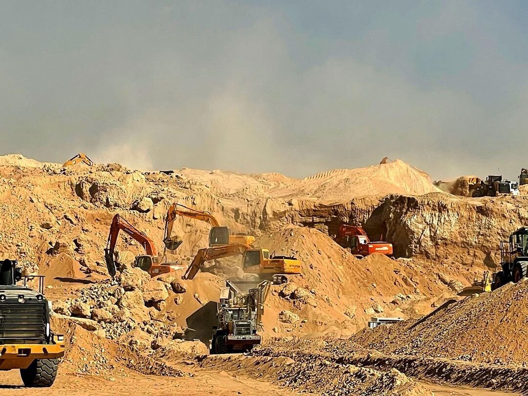 پیشرفت ساخت و ساز در شهر جدید بن‌سلمان!