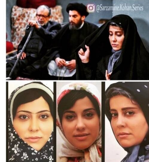 آشا محرابی با ۳ گریم در «سرزمین مادری»