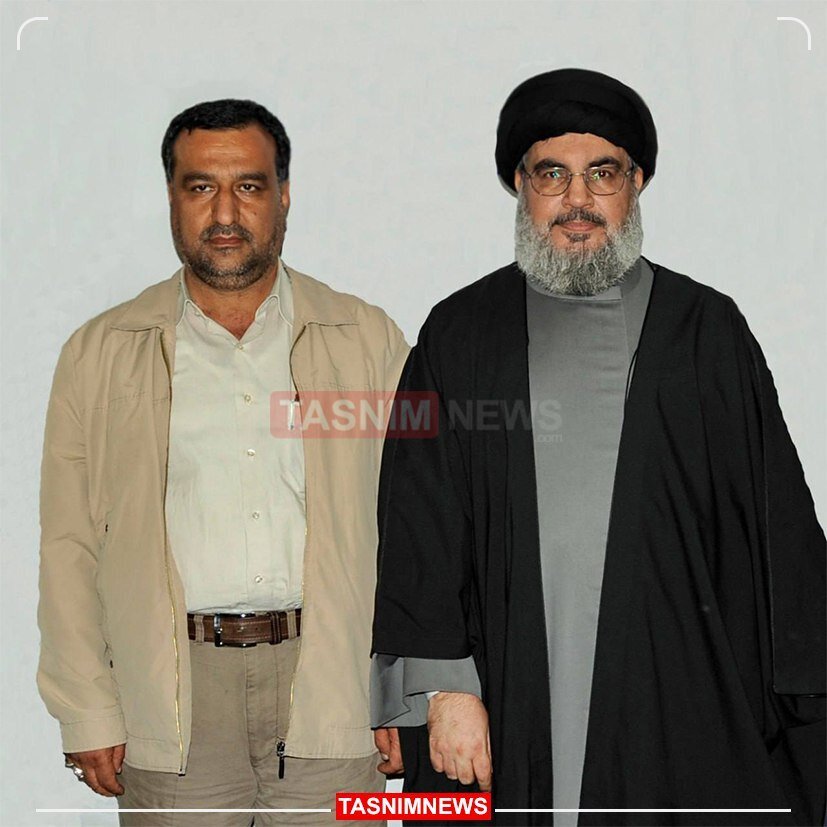 عکسی دیده نشده از شهید سیدرضی موسوی در کنار سیدحسن نصرالله