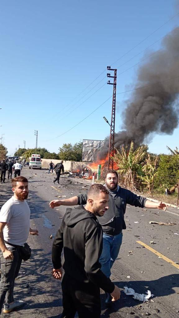 ترور پهپادی دو عضو حماس در لبنان