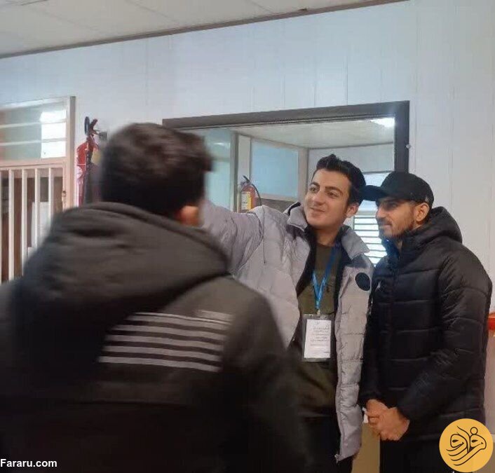 (عکس) مهدی ترابی پای صندوق رای 