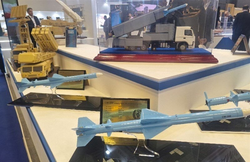 نمایش دستاورد‌های نظامی ایران در قطر