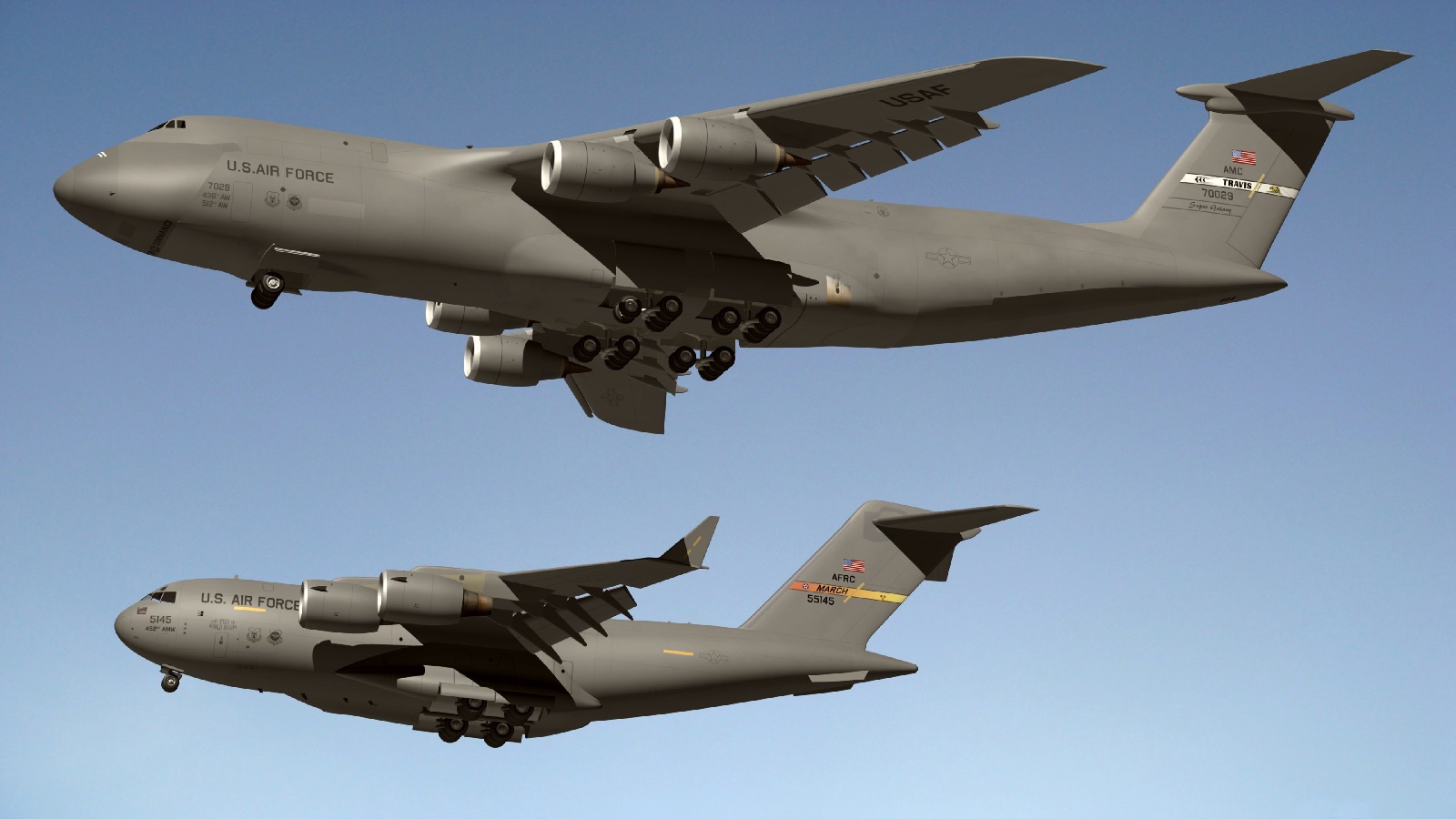 ۵ نکته جالب در مورد هواپیمای ترابری C-۵M Super Galaxy ساخت لاکهید