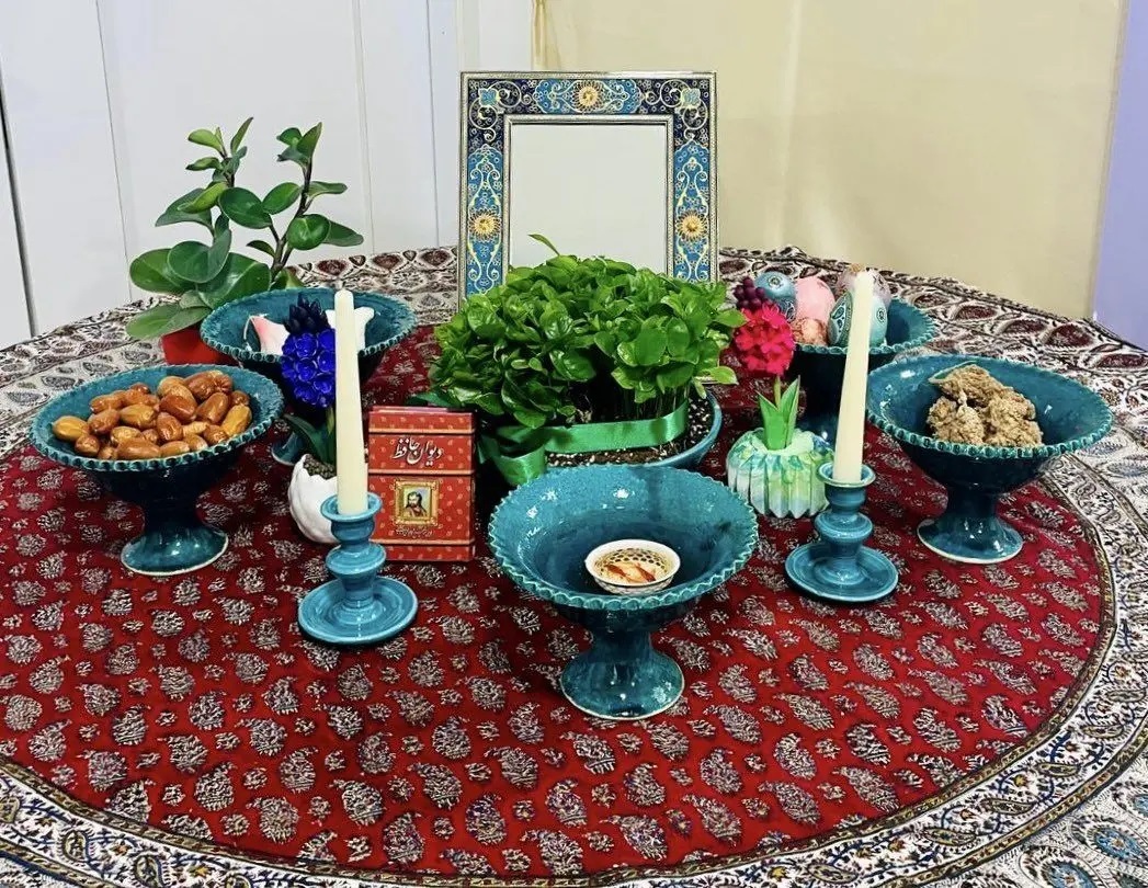 (عکس) سفره هفت‌سین سفارت ایتالیا در تهران