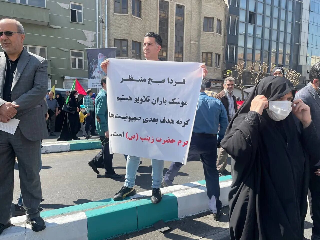 (تصاویر) نتانیاهو اول محاکمه، بعد اعدام شد / منتظر موشک باران تل آویو هستیم