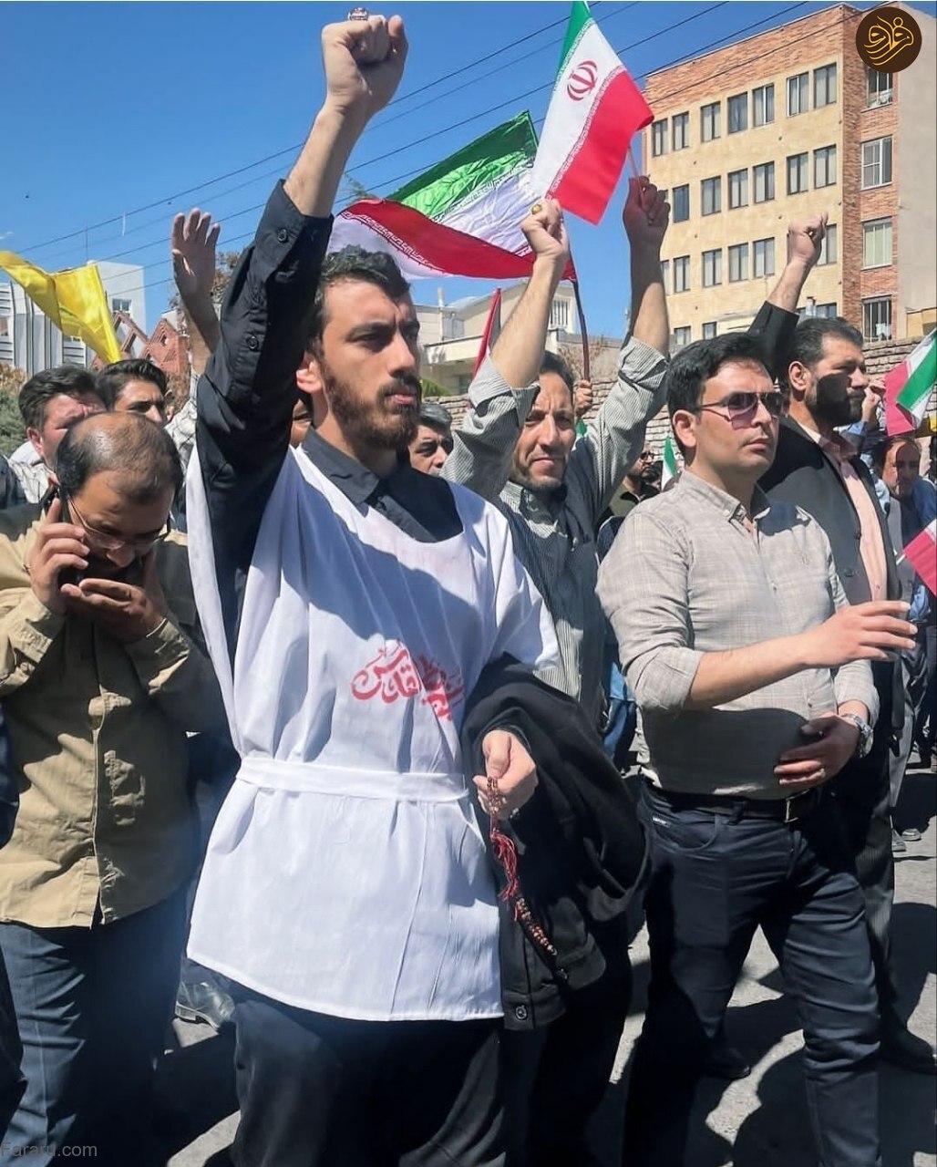 (عکس) مهدی رسولی کفن پوشید