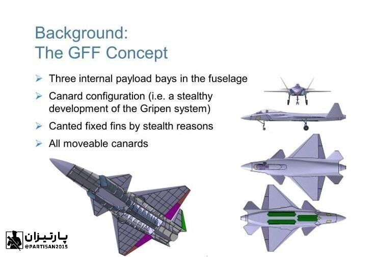 جنگنده نسل پنجم سوئد!