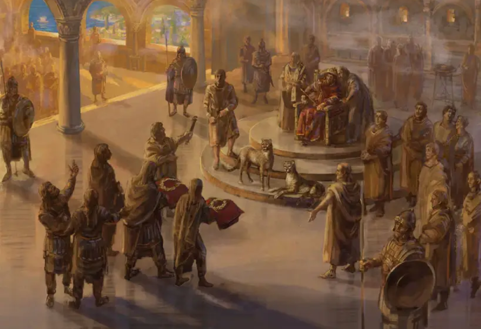 این نقشه‌ی پویا وسعت قلمرو ۱۰۰ امپراتوری بزرگ جهان را در طول تاریخ نشان می‌دهد