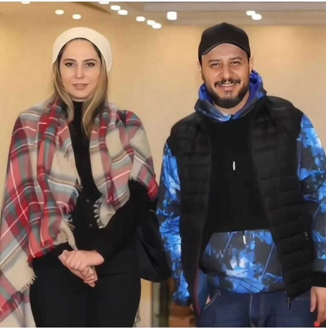 (تصویر) جواد عزتی و رعنا آزادی‌ور پشت صحنه سریال زخم کاری ۳