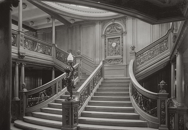 تصاویر شبیه سازی شده از داخل کشتی تایتانیک پیش از غرق شدن در حال تکمیل