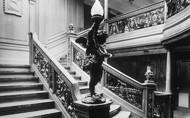 تصاویر شبیه سازی شده از داخل کشتی تایتانیک پیش از غرق شدن در حال تکمیل