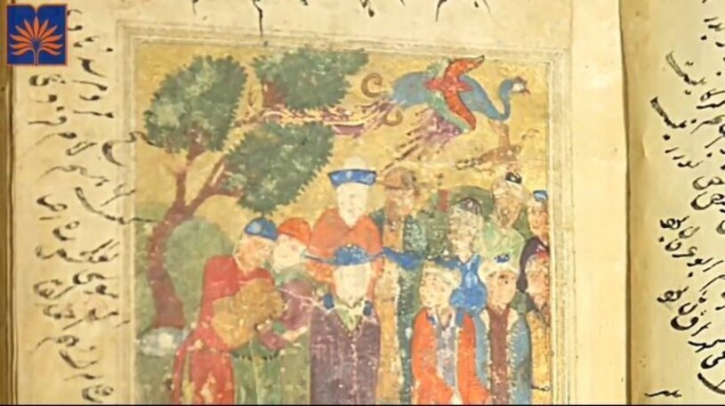 تصاویری از نسخ خطی عطار نیشابوری کتابت شده در ۶ قرن قبل