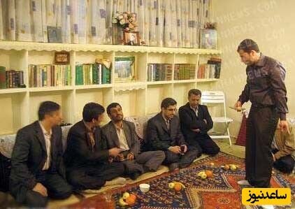 (تصاویر) برگزاری نماز جماعت پشت سر محمود احمدی‌نژاد!