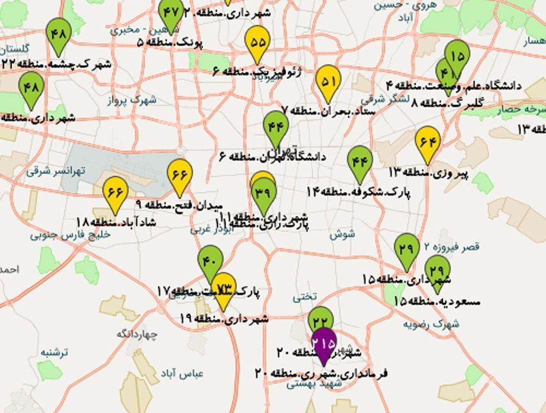 هوای شهر ری بسیار ناسالم شد