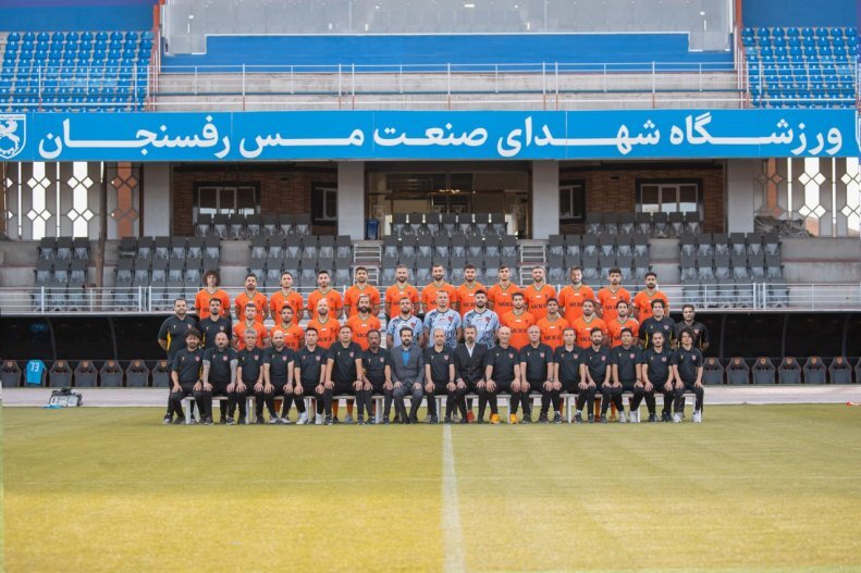 (تصویر) عکس تیمی مس رفسنجان در آستانه نبردی تاریخی