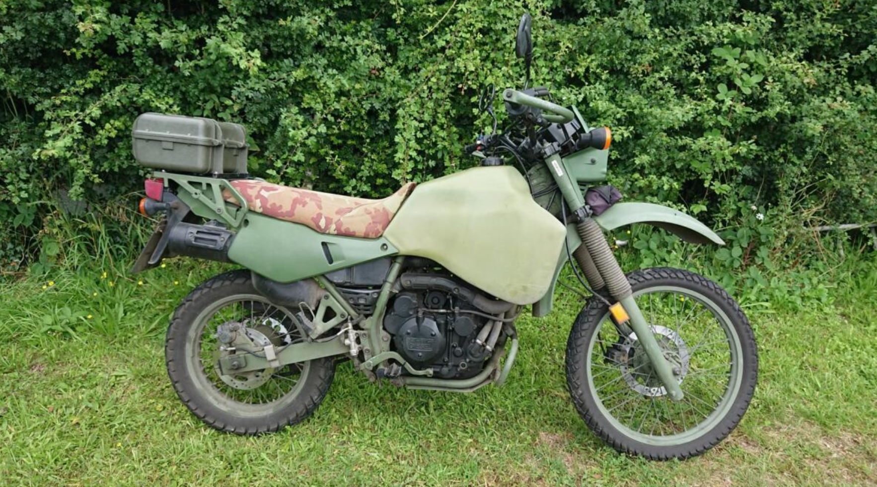 M۱۰۳۰-M۱؛ نسخه نظامی موتورسیکلت کاواساکی در خدمت ارتش آمریکا