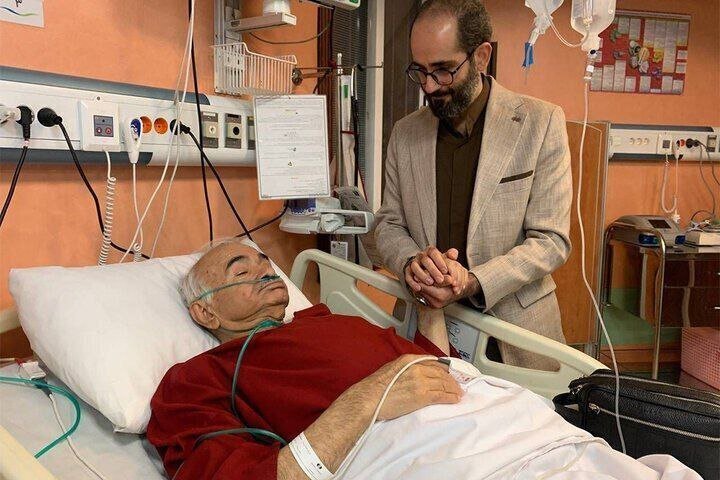 اولین عکس از محمدعلی بهمنی روی تخت بیمارستان