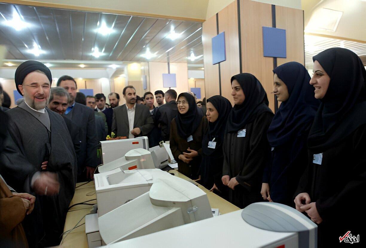 (عکس) نظارت خاتمی بر انتخابات