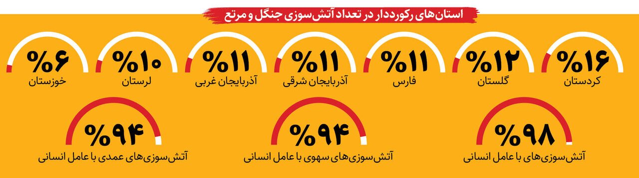 ۸ استان رکورددار آتش‌سوزی در جنگل‌ و مرتع | پایش جنگل‌ها با «فانتوم» | هوش مصنوعی به کمک یگان حفاظت می‌آید