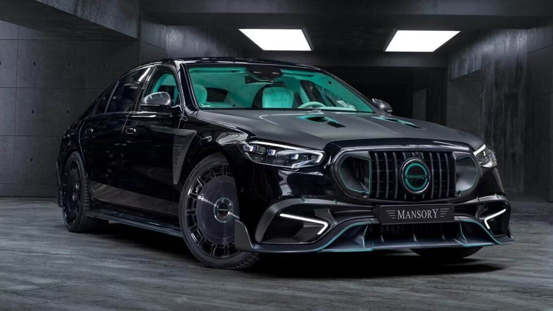 (عکس) ببینید سلیقه ایرانی با مرسدس بنز چه می‌کند