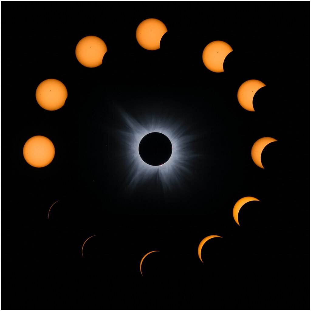 برندگان مسابقه عکاسی خورشیدگرفتگی ۲۰۲۴ مشخص شدند