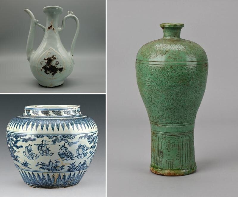 (تصاویر) کشف ۱۰۰۰ گنج باستانی در عمق ۱۵۰۰ متری دریا