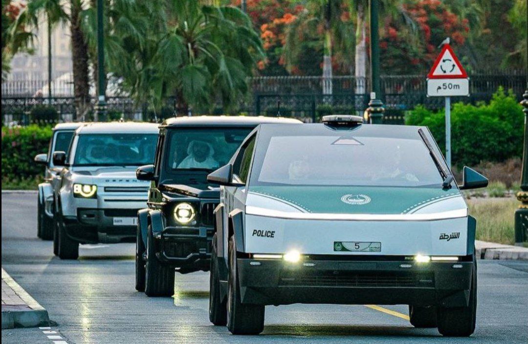 (عکس) خودروی جدید پلیس دبی
