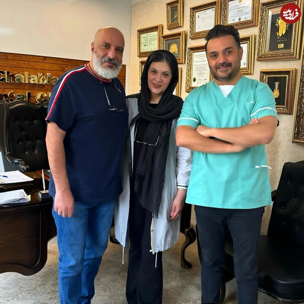 (تصویر) تیپ و چهره تازه همای سریال پایتخت در ۵۴سالگی