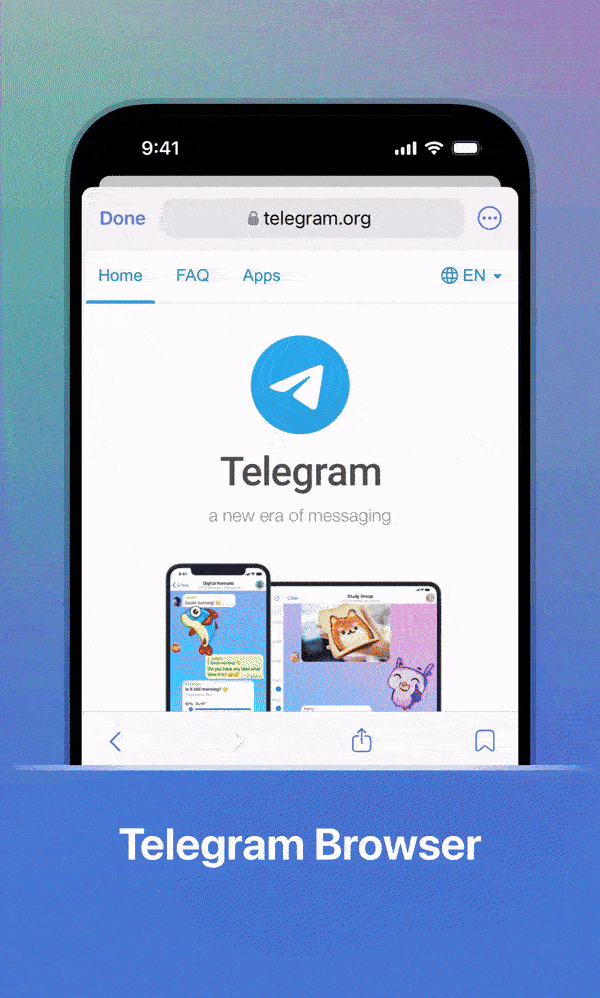 آپدیت جدید تلگرام منتشر شد: از مرورگر چندزبانه تا مینی اپ‌استور