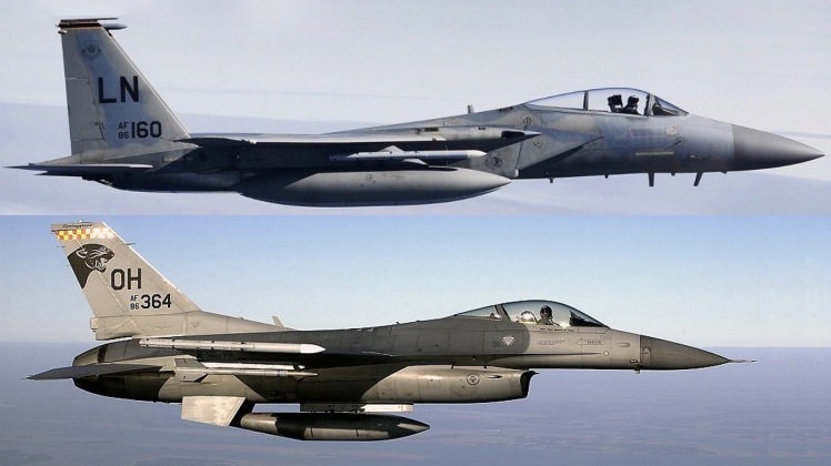 مقایسه جت‌های جنگنده F-۱۵ Eagle و F-۱۶ Fighting Falcon؛ عقاب یا شاهین؟ در حال تکمیل
