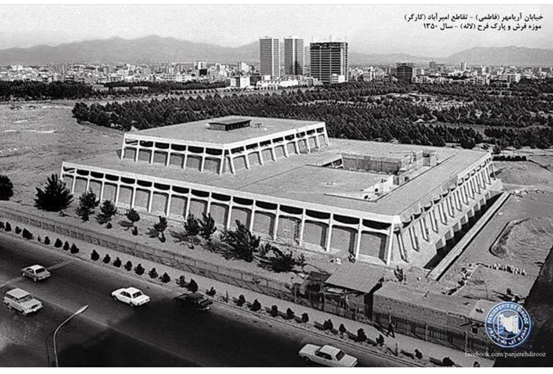 (تصویر) تقاطع فاطمی ـ کارگر ۵۰ سال پیش