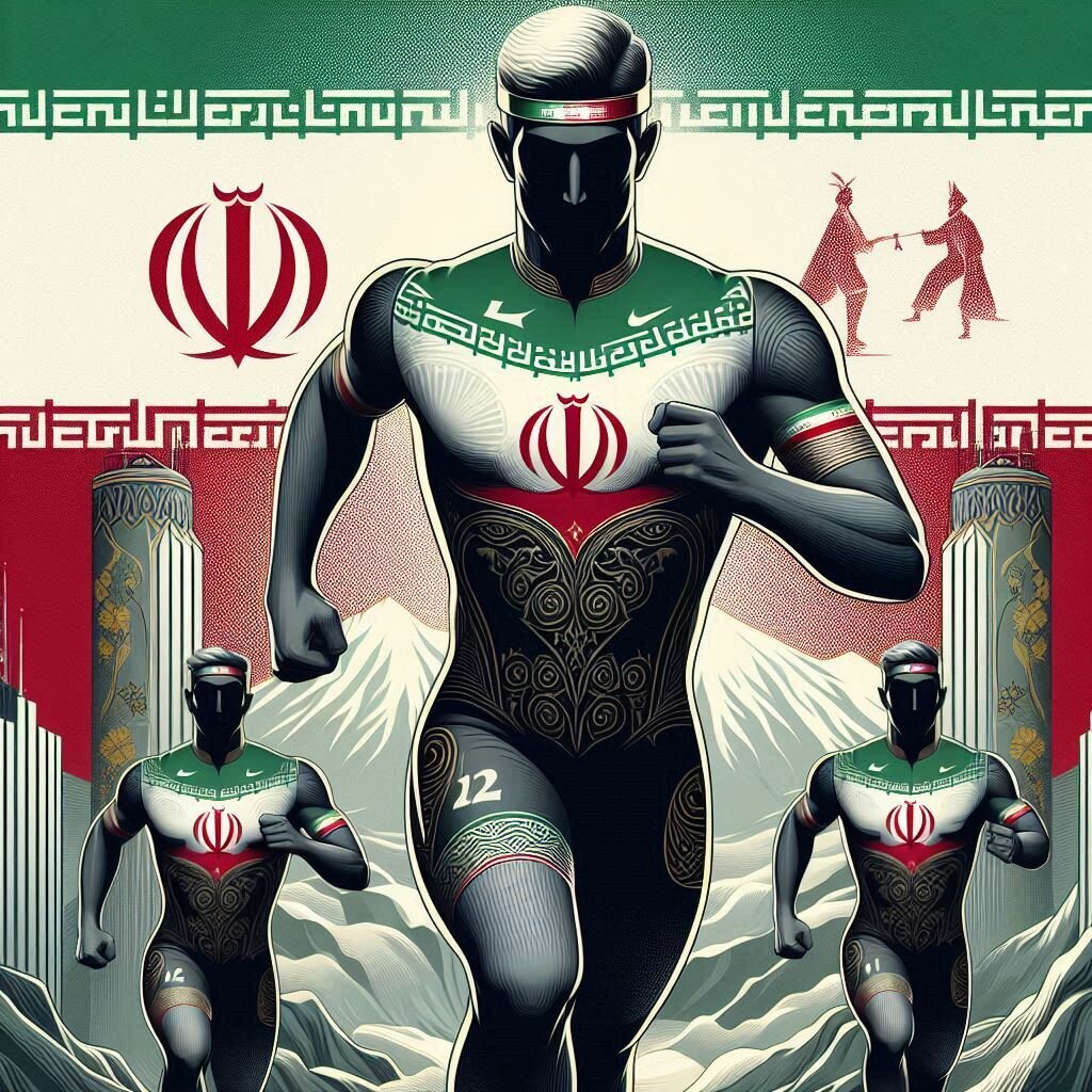 (عکس) اگر طراح لباس تیم ایران در المپیک هوش مصنوعی بود!