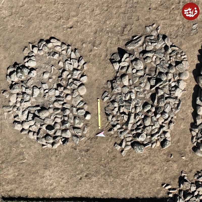 (تصاویر) کشف مقبره‌های ۲ هزارسالۀ «اسب و انسان» در قزاقستان