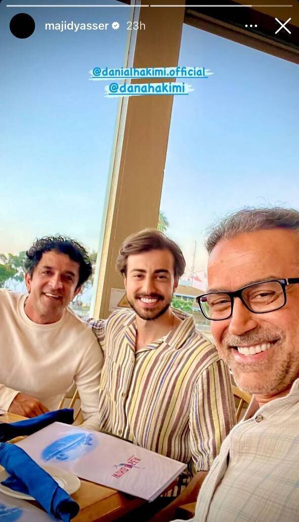 تغییرچهره محسوسِ دانا حکیمی جلب‌ توجه کرد