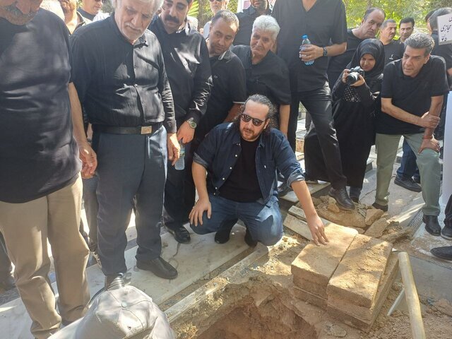 (تصاویر) بدرقه صدرالدین حجازی به خانه ابدی